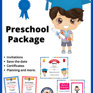 Paquete para Ceremonia Preescolar