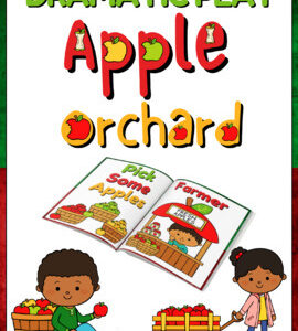 Dramatic Play Apple Orchard Posters & Signs for Daycare & Preschool