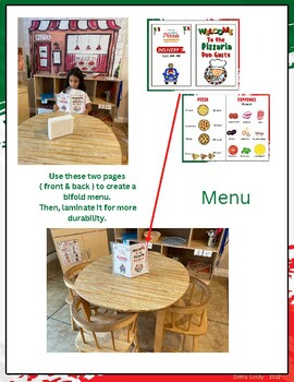 Pizza Theme Dramatic Play - Pizzeria Don Gusto for Preschool & Childcare - Imagen 4