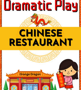 Chinese Restaurant Theme Dramatic Play - Posters & Labels Preschool